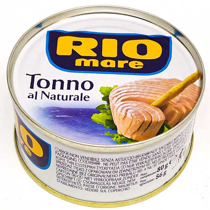 Rio Mare Тунец в собственном соку 80г Италия