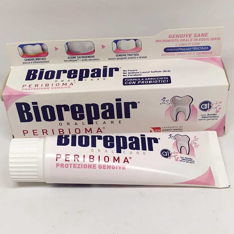 Biorepair Peribioma зубная паста для десен с пробиотиками 75мл Италия