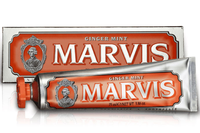 Зубная паста Marvis Ginger Mint со вкусом имбирной мяты 85 мл Италия