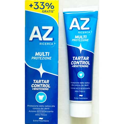 Зубная паста AZ Tartar Control + Whitening 100г Италия