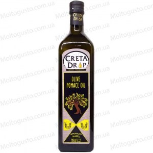 Creta Drop Pomace олія оливкова рафінована 1л Греція