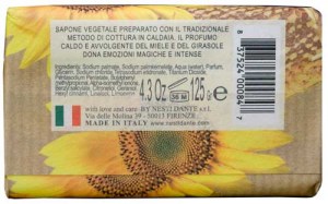 Neste Dante Marsiglia in Fiore марсельское мыло с ароматом меда и подсолнуха 125г Италия