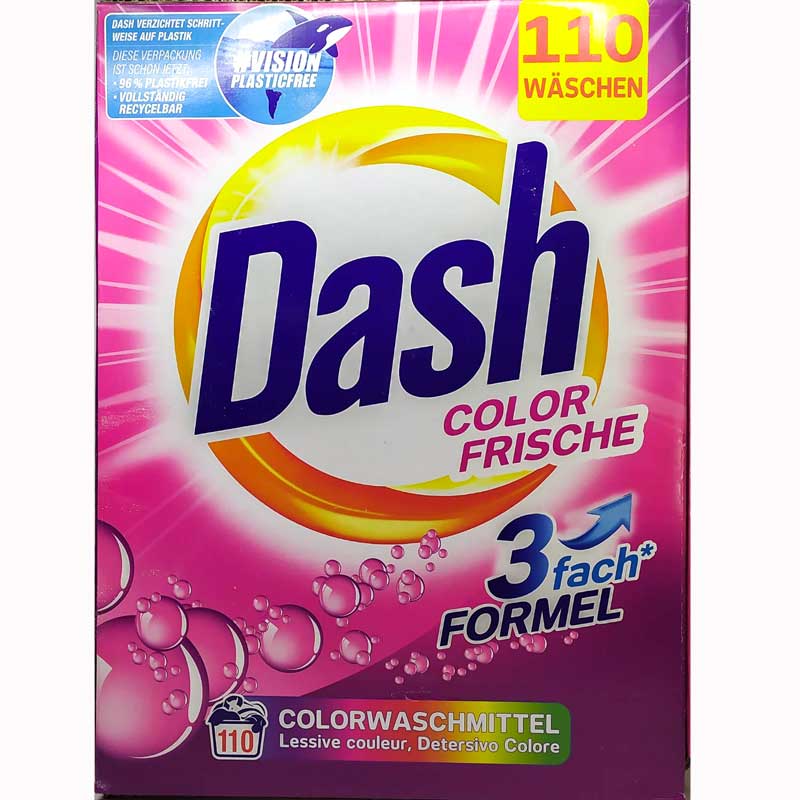  Dash Color Frishe Порошок для цветного 6,5 кг 110 ст Германия