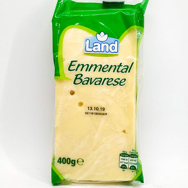 Сыр: Сыр Эменталь Emmental Bavarese Land 400г Италия
