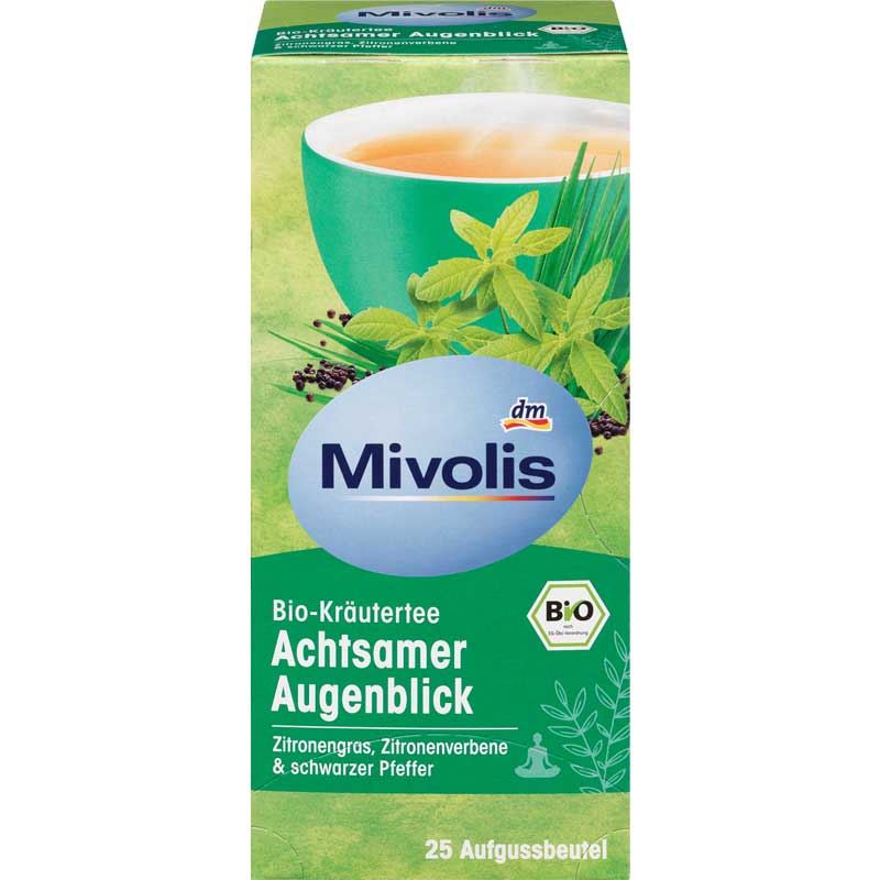 Чай Achtsamer Augenblick Tee Mivolis Bio  (25 x 2 g)