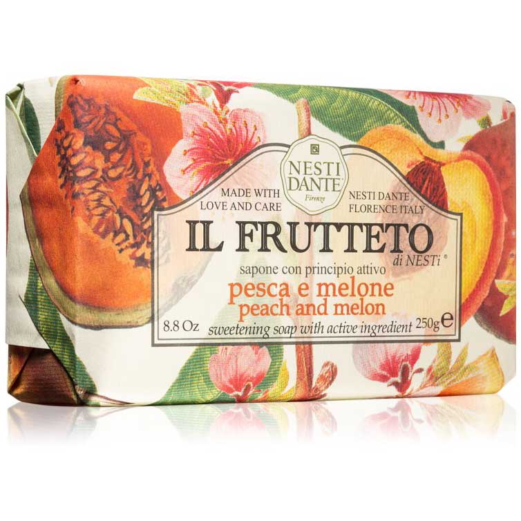    Мыло Nesti Dante Il Frutteto Pesca e Melone мыло натуральное 250г Италия