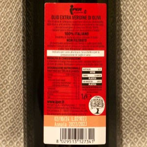 Оливкова олія нефільтрована віджата виключно з італьянських оливок 1л