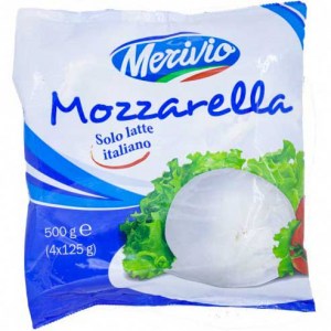 Сыр Моцарелла Mozzarella 500г (4 х 125г)