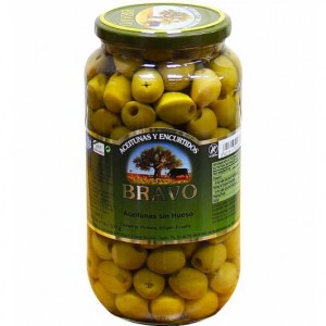 Оливки без косточки Bravo 900г Испания