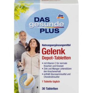 Биологически активная добавка Das Gesunde Plus Gelenk (глюкозамин), 30 шт.