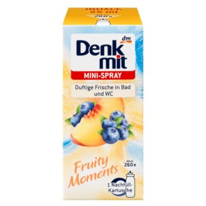 Запаска Fruity Moments к освежителю воздуха Denkmit Mini Spray 25 мл