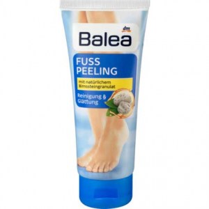 Пиллинг для смягчения сухой и загрубевшей кожи ног Balea Fußpeeling 100мл