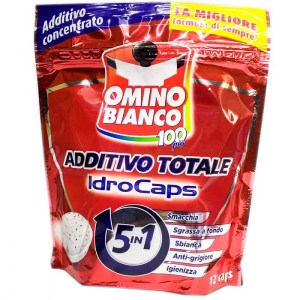 Omino Bianco Additivo Totale Idrocaps 5in1 капсулы комплексного действия 12 шт Италия