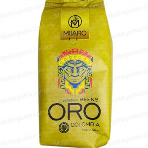 Milaro Oro Columbia Кофе в зернах Арабика 100% 1 кг Испания