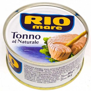 Rio Mare Тунец в собственном соку 80г Италия