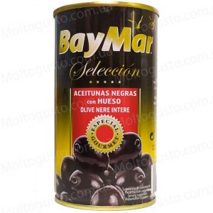 Оливки черные с косточкой BayMar 200г Испания
