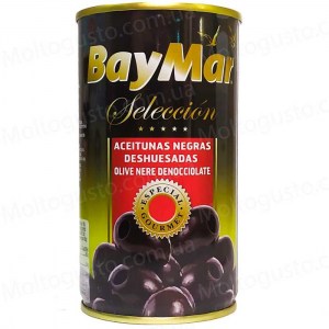  Оливки черные без косточки BayMar 350г (150г) Испания