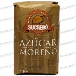 Сахар тростниковый коричневый Sucrebo Испания 1 кг