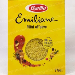 Barilla Emiliane Filini all'uovo паста яичная 275г Италия