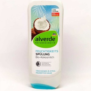 Alverde Feuchtigkeit кондиционер с органическим кокосовым молочком 200 мл