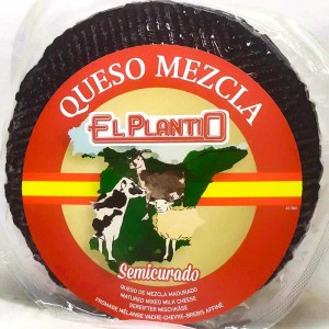 Сыр El Planto Semicurado из 3 видов молока 1кг Испания 