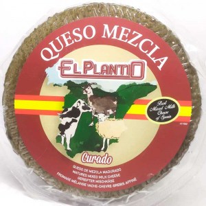  Сыр El Planto Curado из 3 видов молока 1кг Испания
