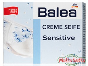 Balea creme seife Sensitive - крем-мыло для чувствительной кожи 150г