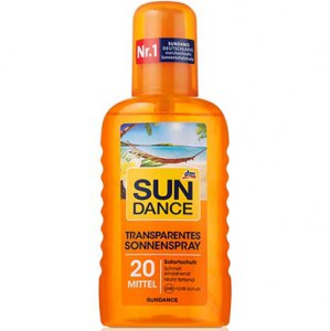 Купить прозрачный солнцезащитный спрей SUN DANCE Transparentes Sonnen Spray SPF 20, 200 ml