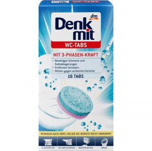 Denkmit WC-Tabs - Таблетки для чистки унитазов 16 шт