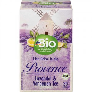 Чай Лаванда и Вербена Kräuter-Tee, Lavendel & Verbenen 20x2g Германия