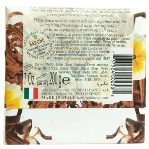  Nesti Dante мыло растительное Итальянский табак 200г Италия