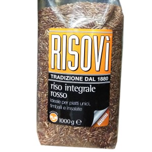 Рис красный Riso integrale rosso 1 кг Италия