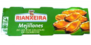  Мидии в галлийском соусе 3*85г Rianxeira Испания