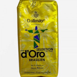 Dallmayr Crema d´Oro Selektion Brazilien кофе в зернах 1000г Германия