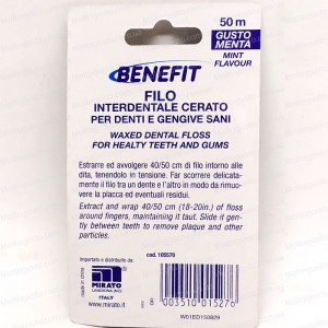 Зубная нить Benefit Filo Interdentale 50 м Италия