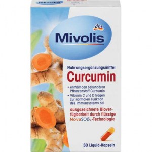 Куркумин Mivolis Curcumin, 30 шт