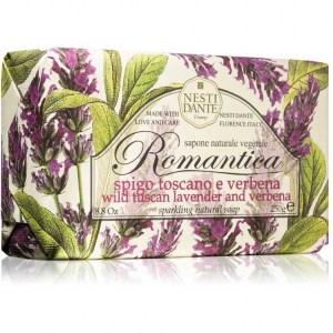 Nesti Dante Romantica Wild Tuscan Lavender and Verbena мыло натуральное 250г Италия