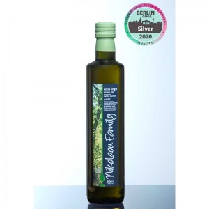  Масло оливковое нефильтрованное Extra Virgin Nikolaou Family 500 мл Греция