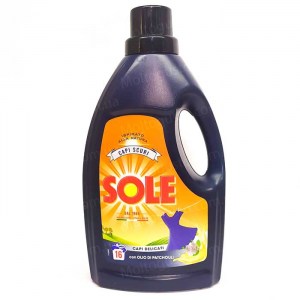 Sole Capi Scuri гель для прання чорного 16 пр 1 л Італія
